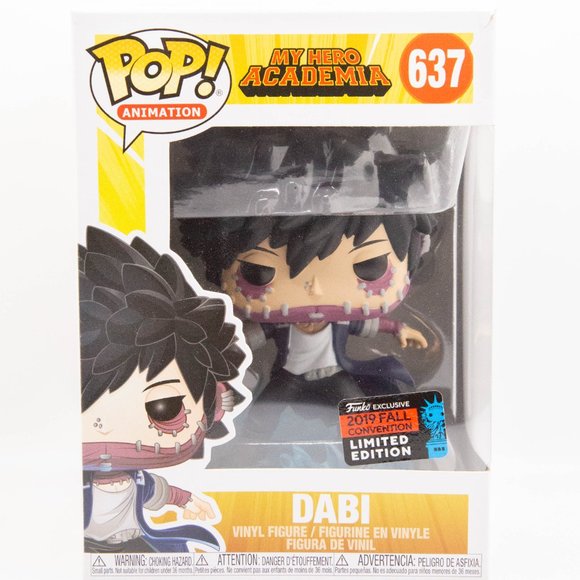 Funko Pop My Hero Academia (MHA) Dabi(#637) 2019 Fall Con Exclusive (GUC)